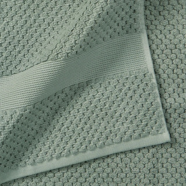 Alt view image 2 of 6 - 2-Pack Better Homes & Gardens Signature Soft Popcorn Texture Washcloth, Green River