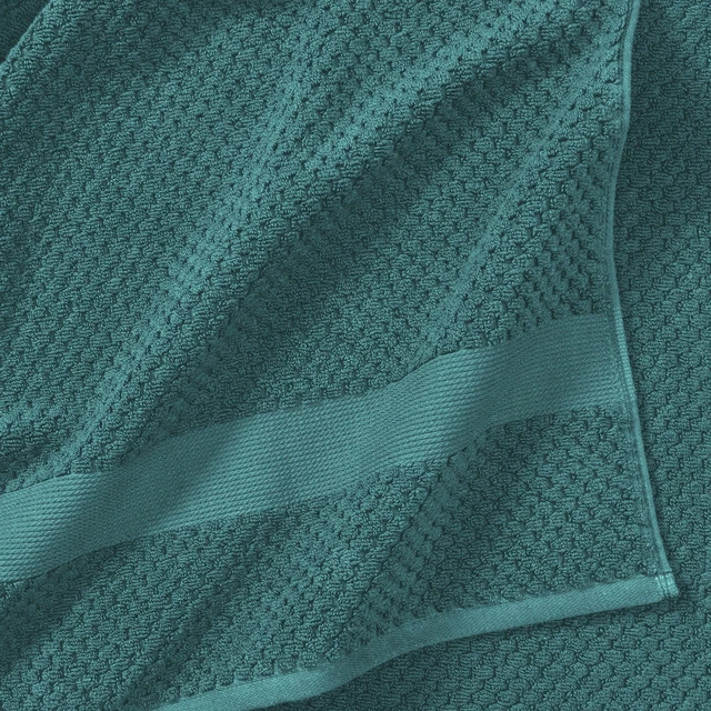 Alt view image 2 of 6 - Better Homes & Gardens 6-Pack Signature Soft Cotton Popcorn Textured Washcloth Bundle, Green
