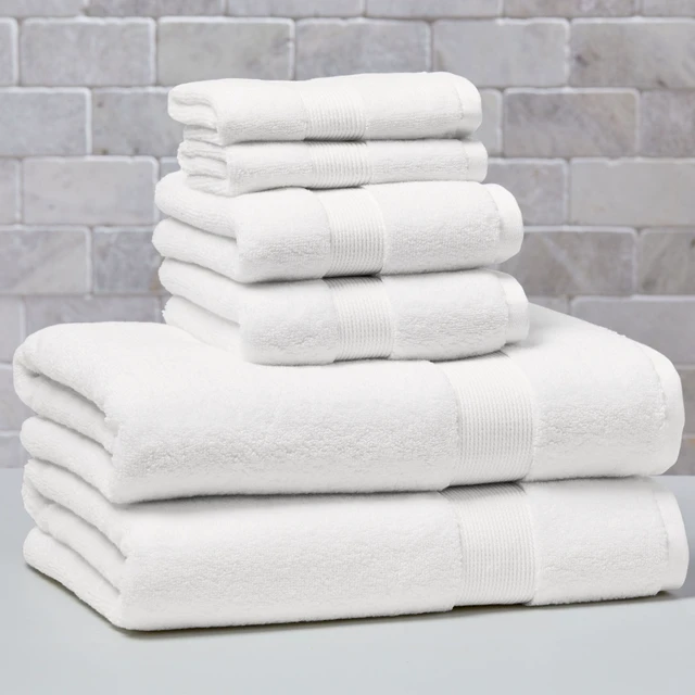 Alt view image 3 of 6 - Better Homes & Gardens Signature Soft Solid Cotton Hand Towel, Arctic White