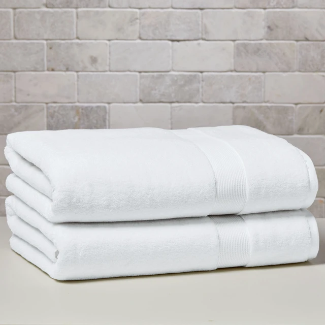 Alt view image 2 of 6 - Better Homes & Gardens Signature Soft Solid Cotton Bath Sheet, Arctic White