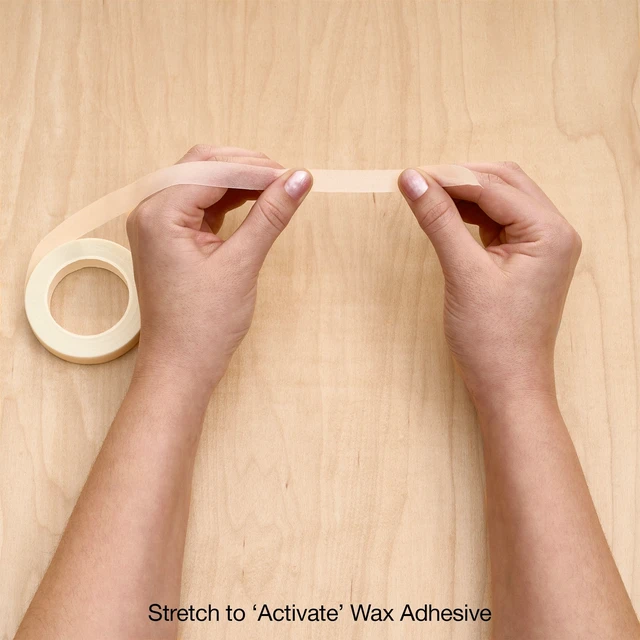 Alt view image 3 of 7 - FloraCraft Floral Tape White Paper 0.5in x 60ft 1 Roll
