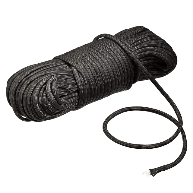Alt view image 3 of 5 - Amazon Basics 550 Type III Paracord, 7-Strand Core, 5/32in x 100ft (4mm x 30m), Black