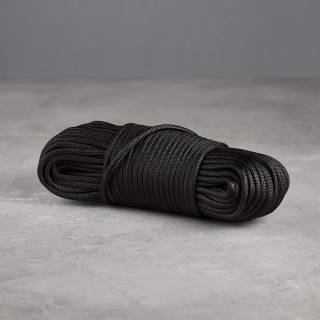 Alt view image 4 of 5 - Amazon Basics 550 Type III Paracord, 7-Strand Core, 5/32in x 100ft (4mm x 30m), Black