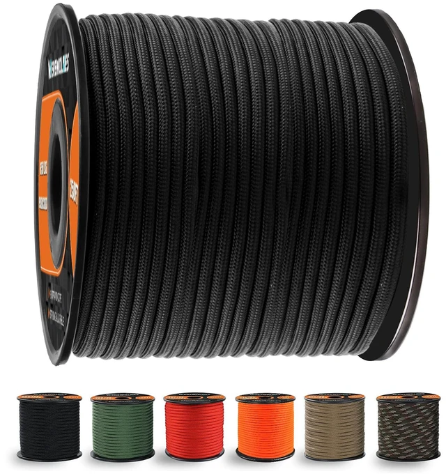 Main image of WEREWOLVES Type III 650lb 9-Strand Paracord Rope, 100ft & 200ft Spools