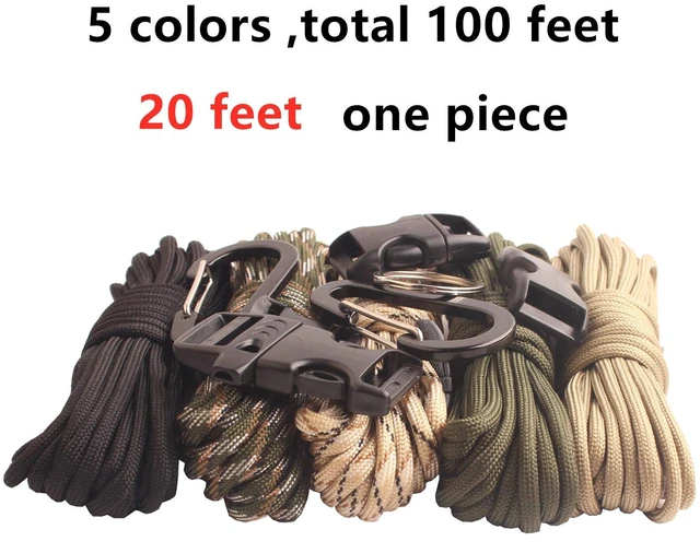 Alt view image 7 of 7 - Paracord 550 Bracelet Making Kit, 20ft Each Rope