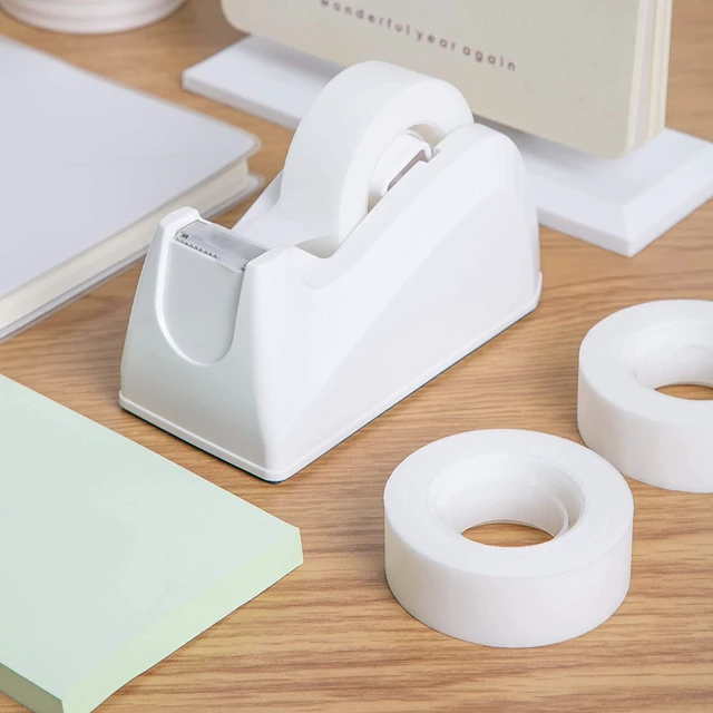 Alt view image 2 of 7 - Pen+Gear Invisible Tape with Dispenser 16-Count White Manual Tape Dispenser