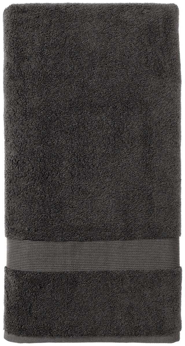 Main image of Better Homes & Gardens Signature Soft Solid Cotton Bath Sheet, Grey Shadow
