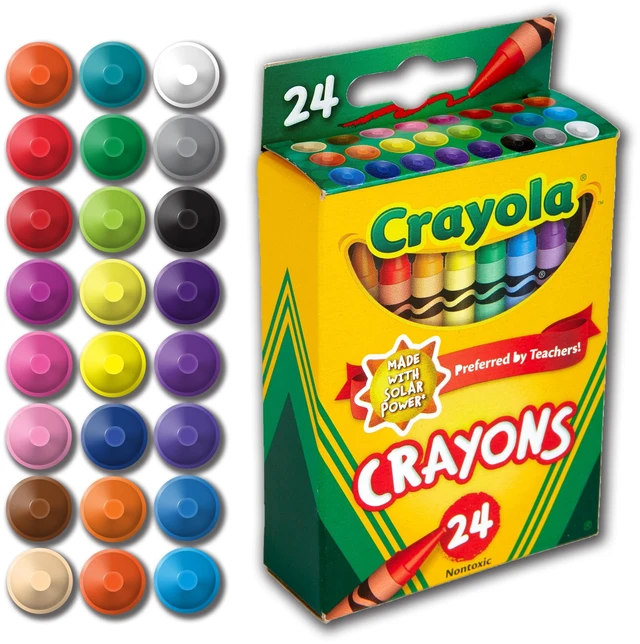 Alt view image 4 of 4 - Crayola Crayons, 24 Count, Classic Colors, Back to School Supplies, Classroom Must Haves, Gifts for 3+