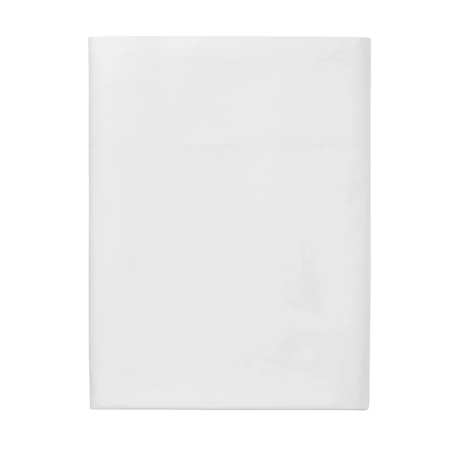 Alt view image 3 of 7 - Mainstays Twin/Twin-XL Easy Care Percale Flat Sheet, 300 Thread Count, Arctic White