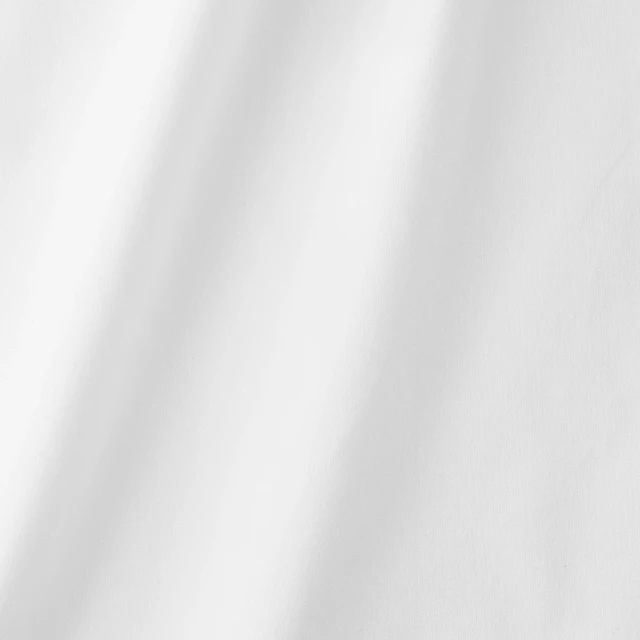 Alt view image 6 of 7 - Mainstays Twin/Twin-XL Easy Care Percale Flat Sheet, 300 Thread Count, Arctic White