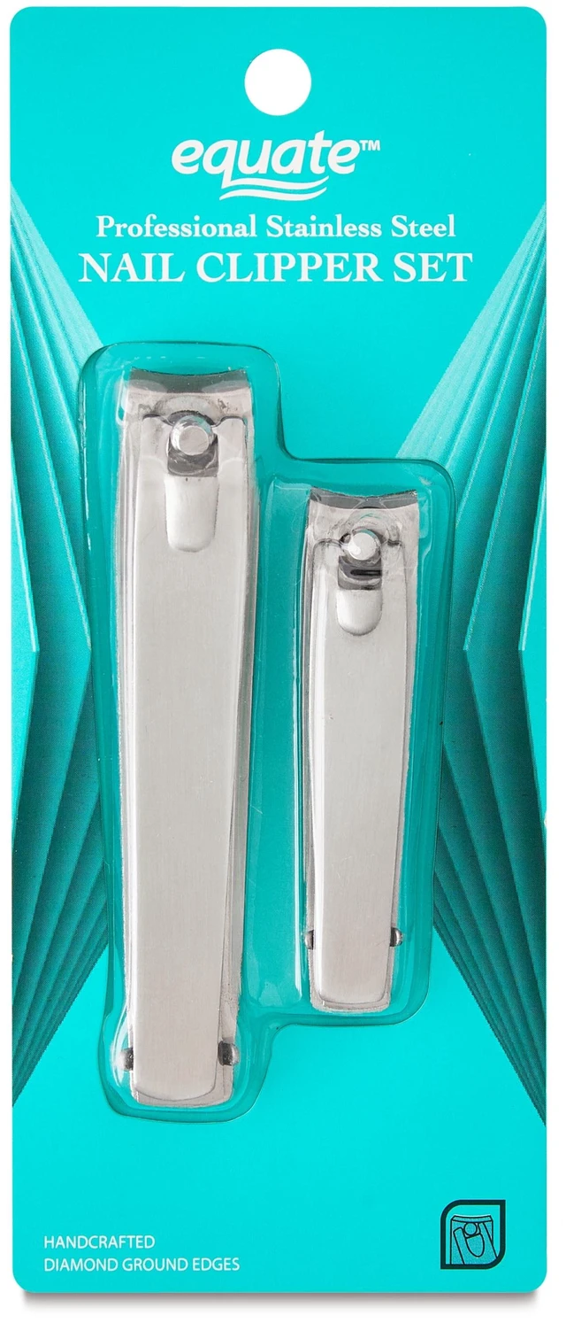 Alt view image 4 of 6 - Equate Stainless Steel Toenail and Fingernail Clippers with File, 3 Pack