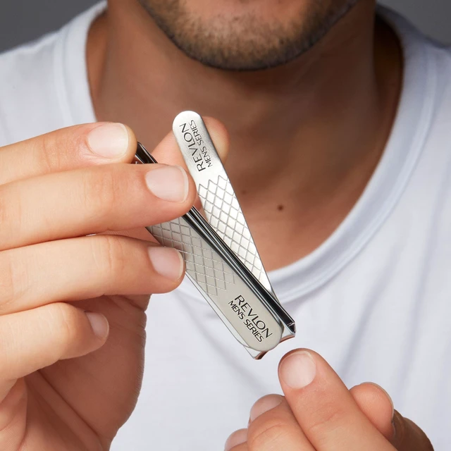 Alt view image 2 of 5 - Revlon Men's Series Dual-Ended Nail Clipper, 1 Count