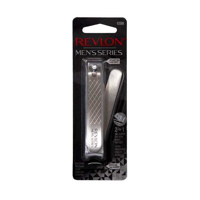 Alt view image 5 of 5 - Revlon Men's Series Dual-Ended Nail Clipper, 1 Count