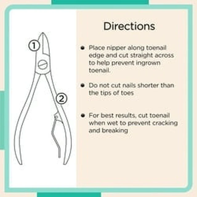Alt view image 2 of 2 - Equate Stainless Steel Toenail Nipper, 1 Count