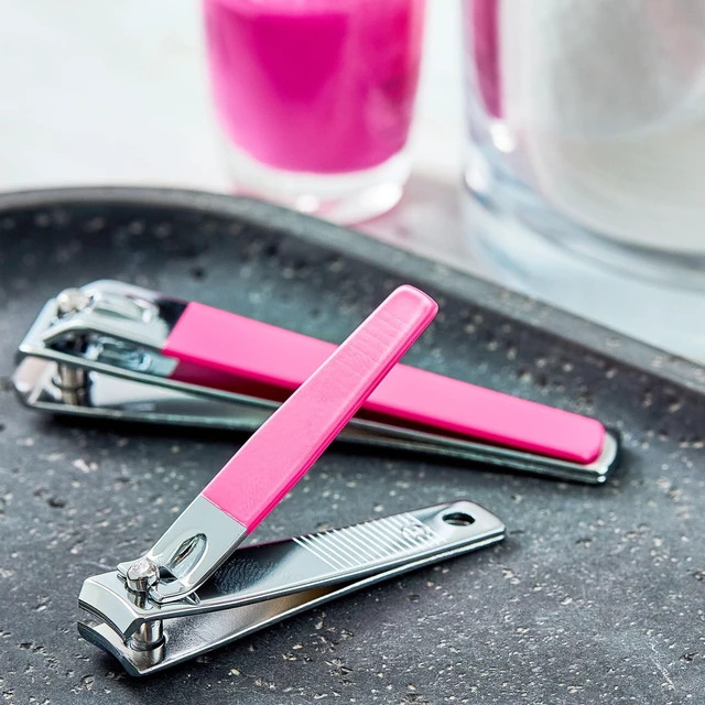 Alt view image 3 of 6 - Care & Fix Fingernail & Toenail Clippers, Pink, 2 Pieces