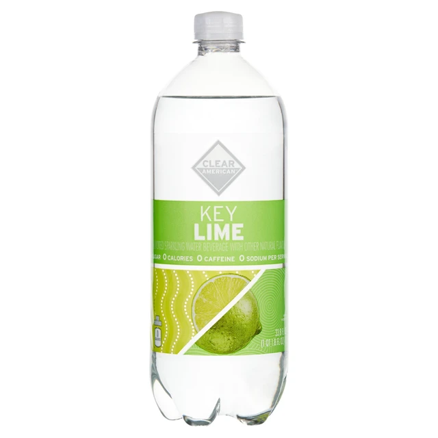 Alt view image 4 of 6 - Clear American Key Lime Sparkling Water, 33.8Fl Oz, 12Pack
