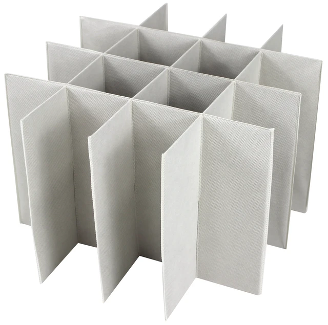 Alt view image 2 of 5 - Mainstays Canvas 16-Pair Shoe Organizer Bin with Clear Zippered Lid