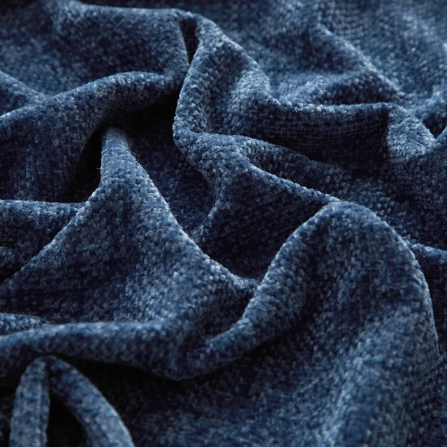 Alt view image 6 of 6 - Mainstays Chenille Throw 50x60in Washed Indigo
