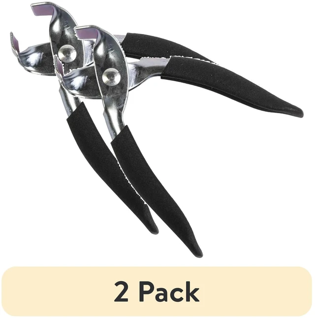Main image of Ozark Trail Stainless Steel Catfish Skinning Pliers 2-Pack with Non-Slip Handle