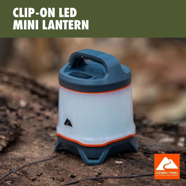 Alt view image 3 of 6 - Ozark Trail 500-Lumen LED Mini Camping Lantern with Carabiner Handle