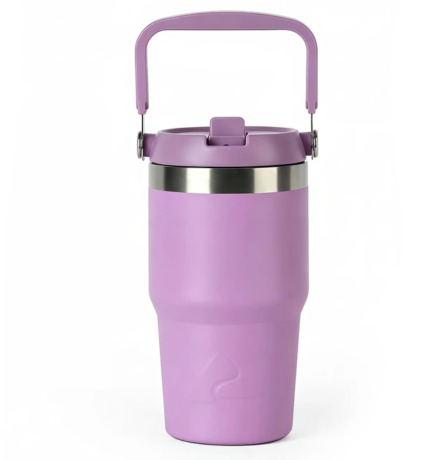 Main image of Ozark Trail 18 oz Stainless Steel Insulated Swivel Tumbler, New Lilac