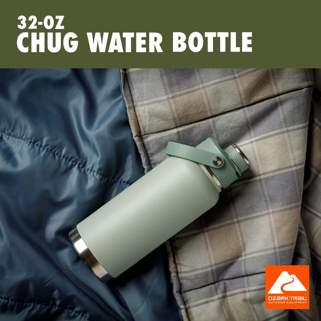 Alt view image 5 of 6 - Ozark Trail 32 oz Stainless Steel Insulated Chug Water Bottle, Sage Green