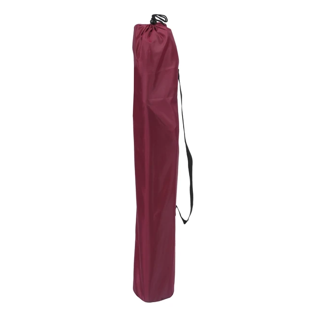 Alt view image 2 of 7 - Ozark Trail Basic Quad Folding Camp Chair with Cup Holder, Orchid Plum, Adult