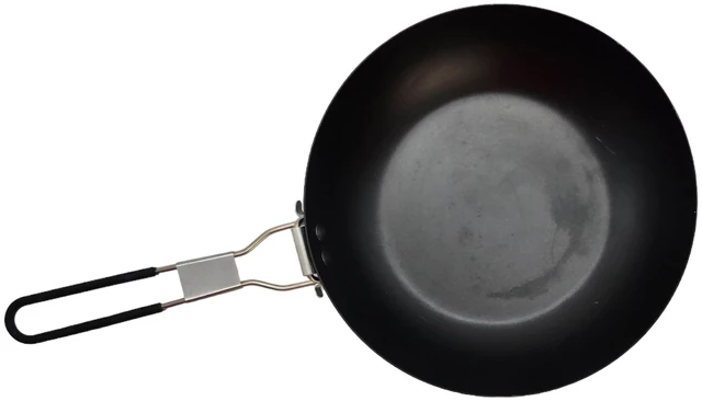 Main image of Ozark Trail 9.5-Inch Carbon Steel Frying Pan with Folding Handle