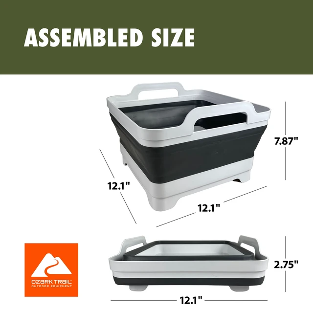 Alt view image 2 of 6 - Ozark Trail 10 qt Collapsible Sink