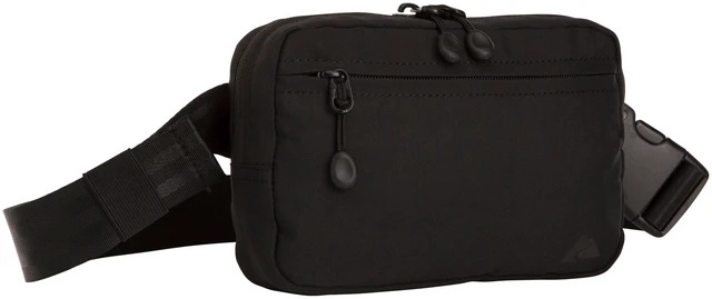 Main image of Ozark Trail Denver Compact Unisex Fanny Pack, 1.5L, Recycled Polyester, Black Solid Print