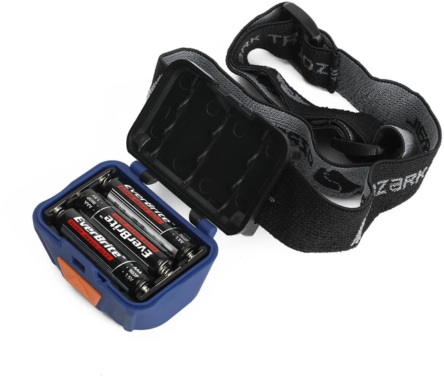 Alt view image 3 of 6 - Ozark Trail LED 100 Lumens Headlamp, Blue, 3AAA Batteries Included