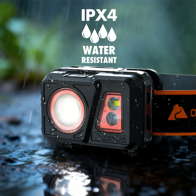 Alt view image 2 of 4 - Ozark Trail Headlamp 500 Lumens 2 Pack IPX4 Water-Resistant