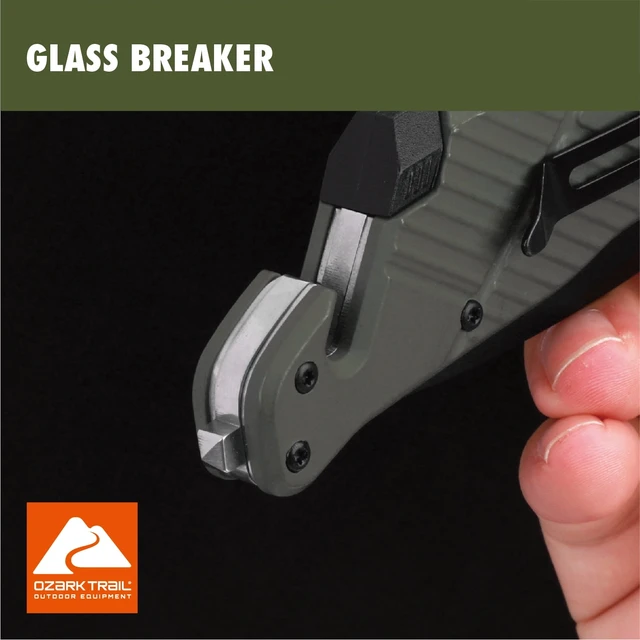 Alt view image 3 of 6 - Ozark Trail 7-in-1 Stainless Steel Multitool Knife with Screwdriver