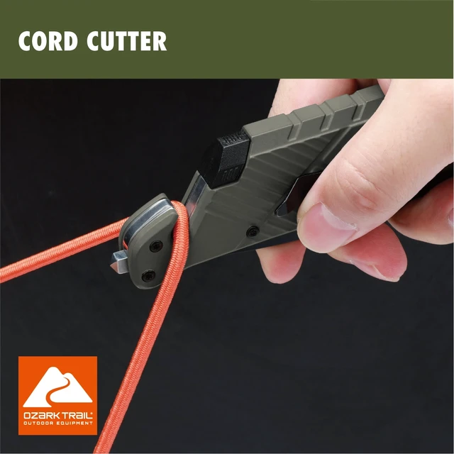 Alt view image 2 of 6 - Ozark Trail 7-in-1 Stainless Steel Multitool Knife with Screwdriver