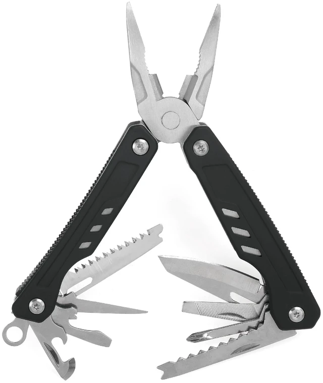 Main image of Ozark Trail 17-in-1 Multitool, Model 2119, Stainless Steel, Black