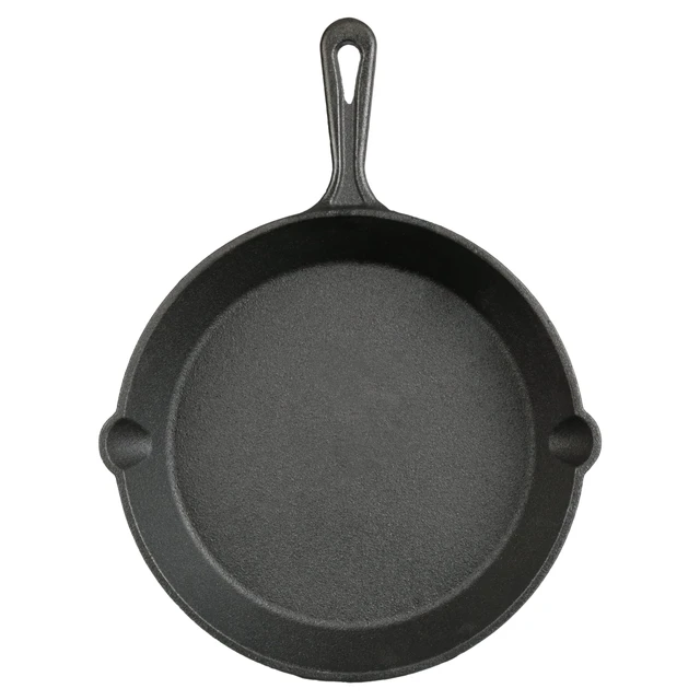 Alt view image 3 of 6 - Ozark Trail 10.5in Pre-Seasoned Cast Iron Skillet with Handle