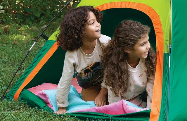 Alt view image 3 of 6 - Ozark Trail Kid's Dome Tent 6ftx4ftx34in 6lb Fits 2 Kids
