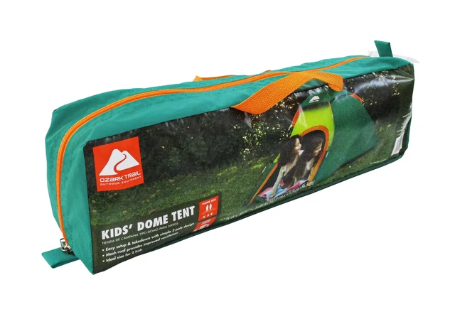 Alt view image 5 of 6 - Ozark Trail Kid's Dome Tent 6ftx4ftx34in 6lb Fits 2 Kids