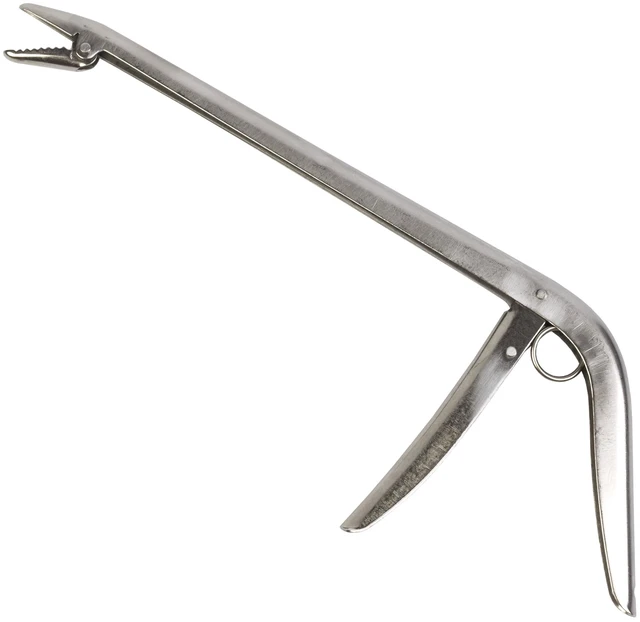 Alt view image 4 of 6 - Ozark Trail Stainless Steel Spring Loaded Hook Remover with Pistol Grip for Freshwater and Saltwater Use