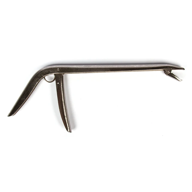 Alt view image 5 of 6 - Ozark Trail Stainless Steel Spring Loaded Hook Remover with Pistol Grip for Freshwater and Saltwater Use