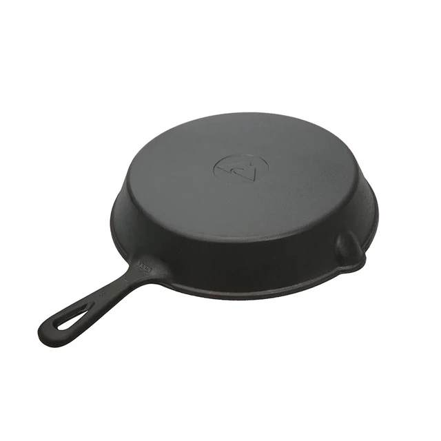 Alt view image 6 of 6 - Ozark Trail 12-Inch Pre-Seasoned Cast Iron Skillet with Handles