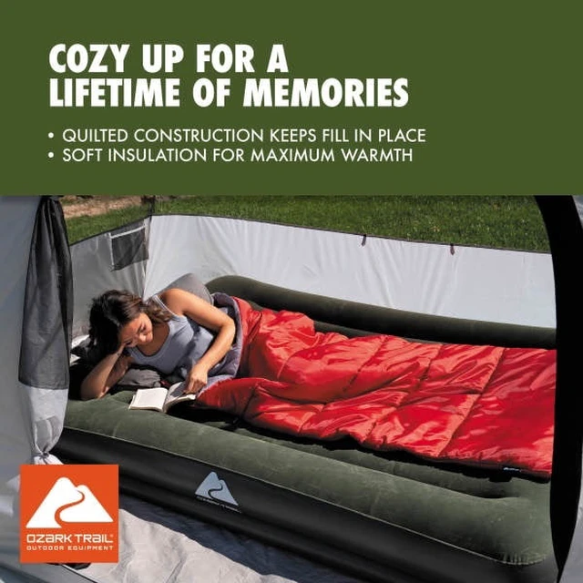 Alt view image 4 of 6 - Ozark Trail 50 F Rectangular Sleeping Bag