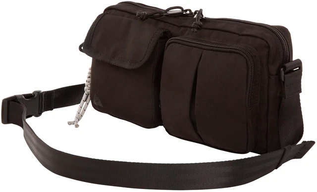 Main image of Ozark Trail Unisex Double Pocket Polyester Fanny Pack, Black