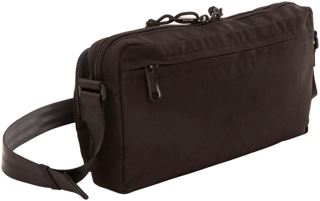 Alt view image 5 of 5 - Ozark Trail Unisex Double Pocket Polyester Fanny Pack, Black