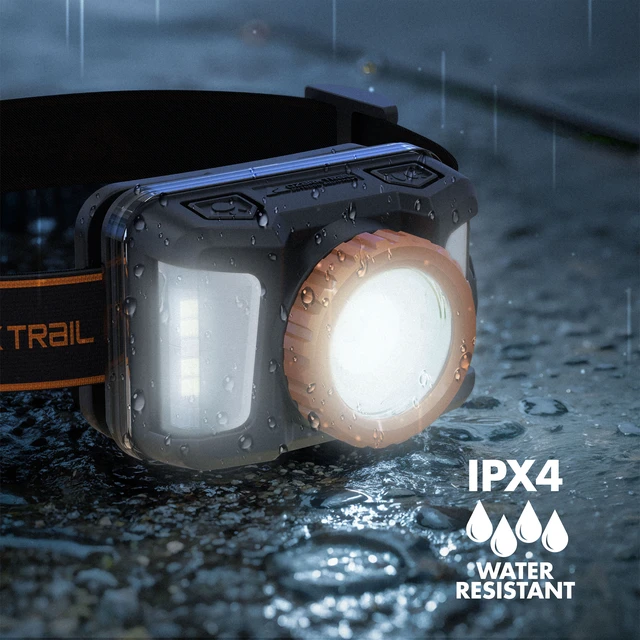 Alt view image 3 of 6 - Ozark Trail 1000 Lumen Rechargeable Focusing Headlamp with USB Charging and Adjustable Strap