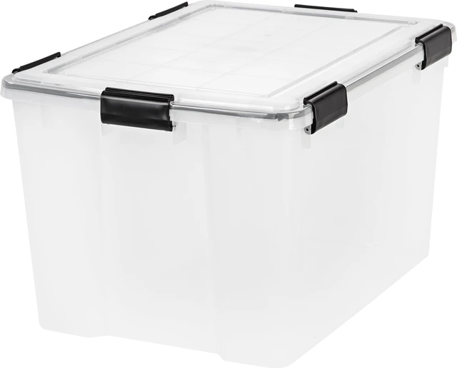 Main image of IRIS 74Qt Storage Box, Clear