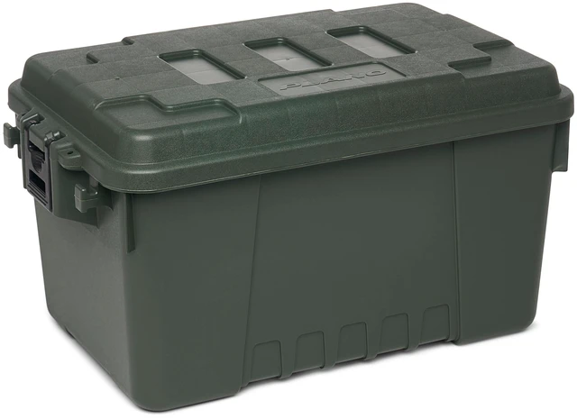 Main image of Plano Sportsman's Trunk 14-Gallon Lockable Storage Box OD Green