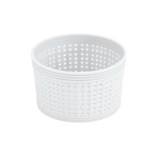 Alt view image 3 of 5 - Simplify Plastic Storage Basket Set, 10-Pack, White