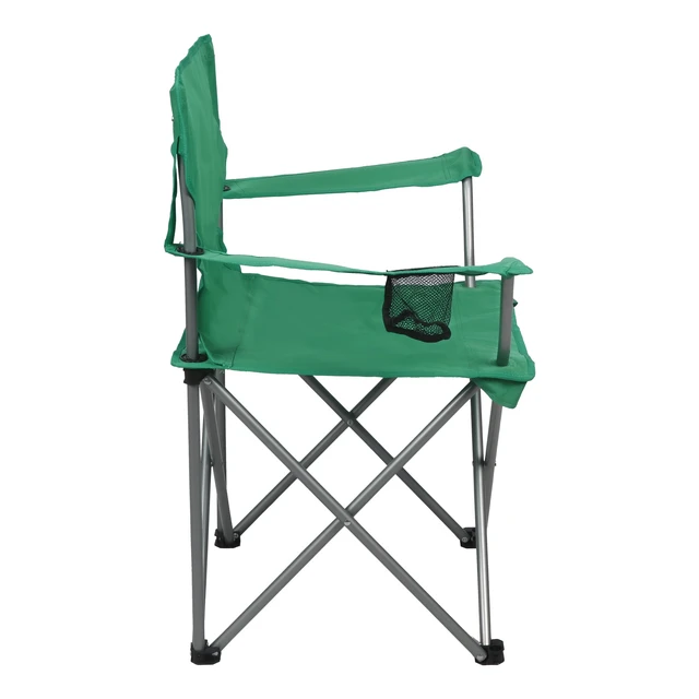 Alt view image 4 of 6 - Ozark Trail Quad Folding Camp Chair with Cupholder, Serrano Pepper