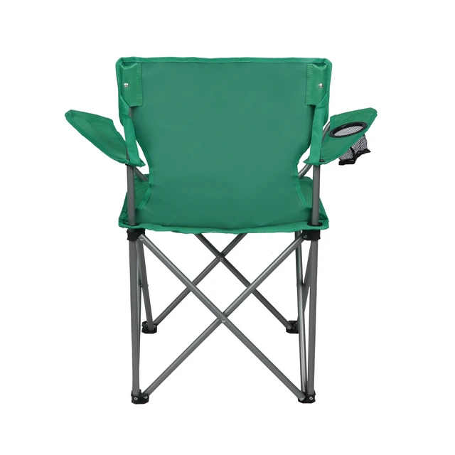 Alt view image 5 of 6 - Ozark Trail Quad Folding Camp Chair with Cupholder, Serrano Pepper